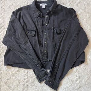 DONATED Black Denim Jacket